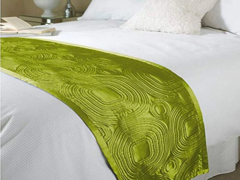 embossed bed runner embossed bed runner